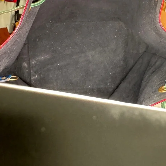 Louis Vuitton LV Shoulder Bag Noe Red Epi - Picture 11 of 15